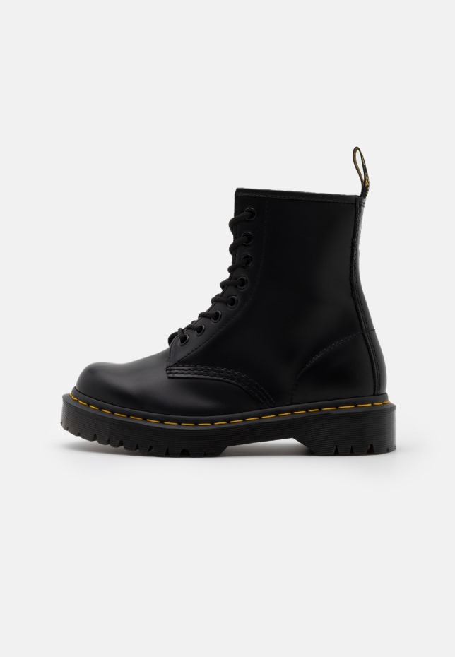 Dr Martens Greece 1460 Bex μποτάκι 8 ματιών Unisex μποτάκια με κορδόνια μαύρα λεία