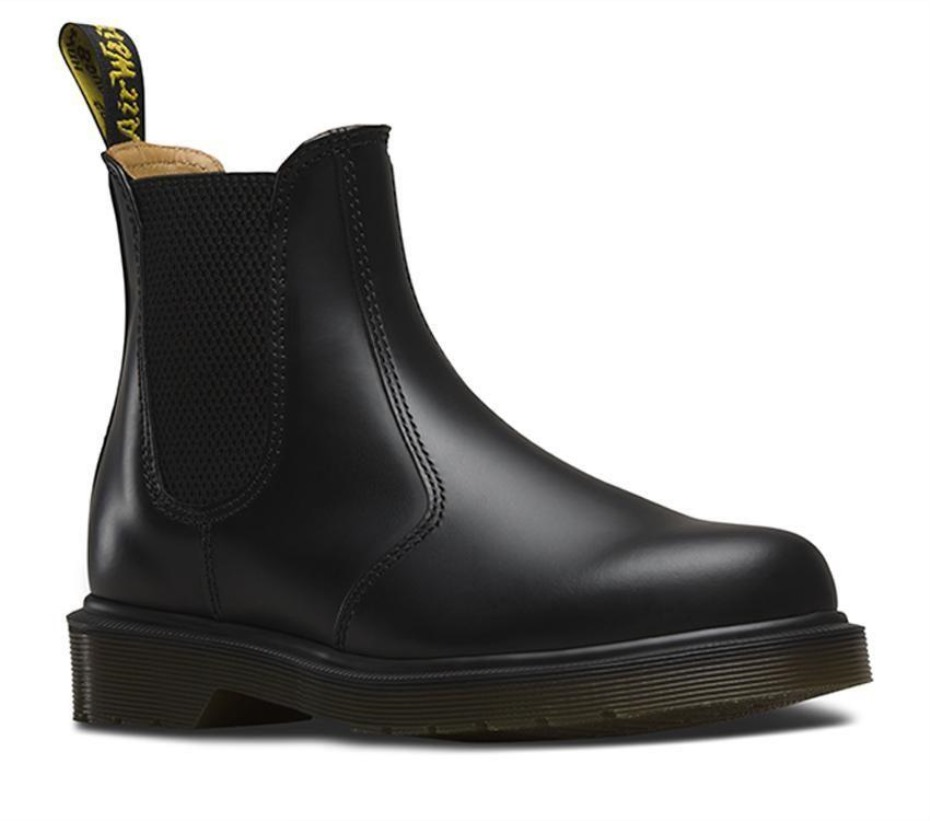 μποτάκια Dr.martens 2976 λεία μαύρα λεία