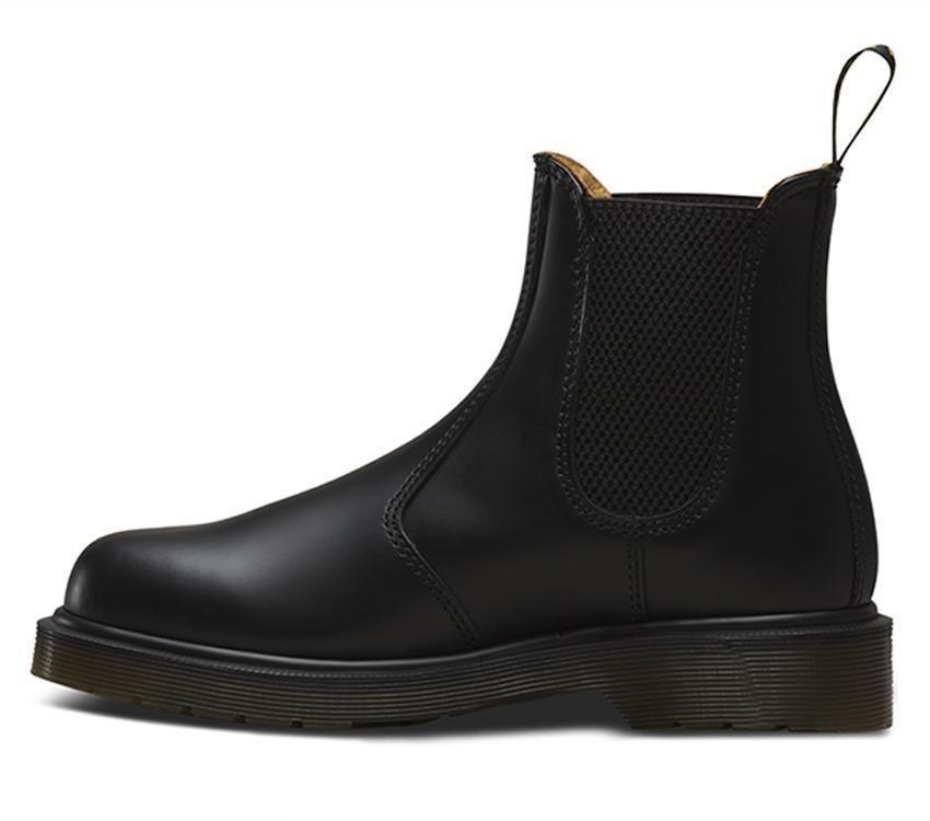 μποτάκια Dr.martens 2976 λεία μαύρα λεία