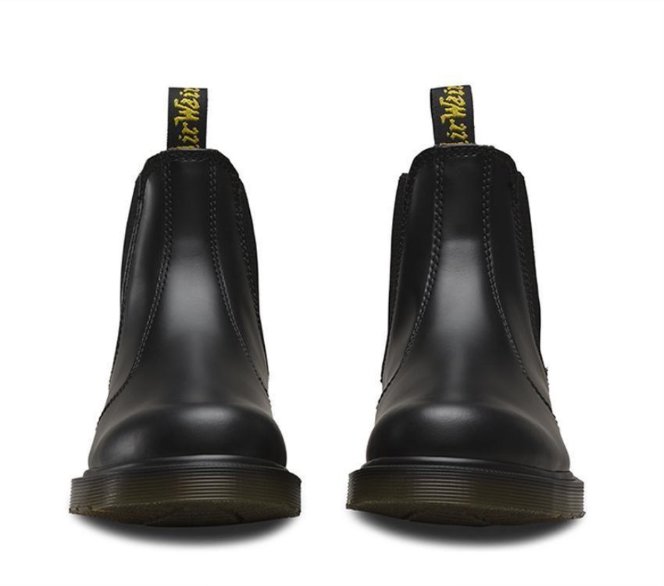 μποτάκια Dr.martens 2976 λεία μαύρα λεία
