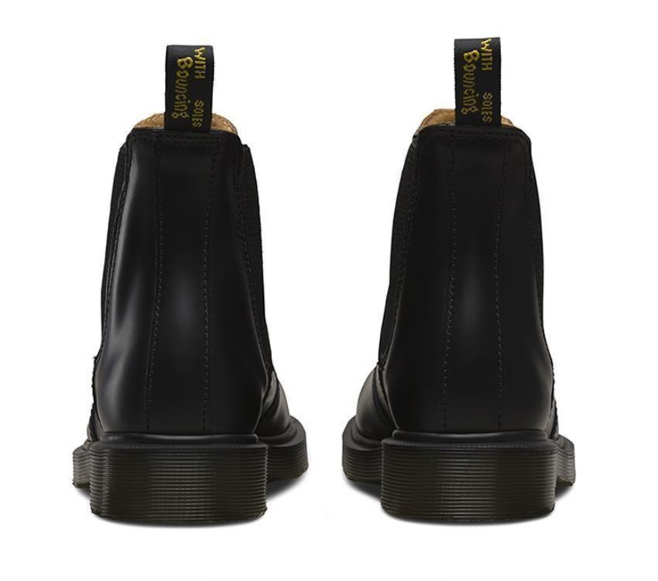 μποτάκια Dr.martens 2976 λεία μαύρα λεία