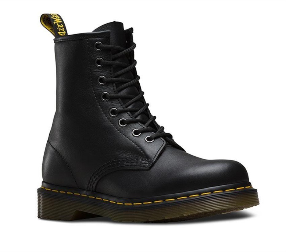 μποτάκια Dr.martens 1460 Nappa μαύρη νάπα