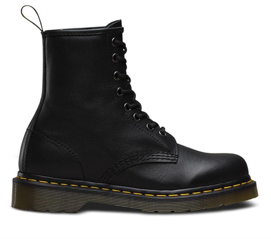 μποτάκια Dr.martens 1460 Nappa μαύρη νάπα