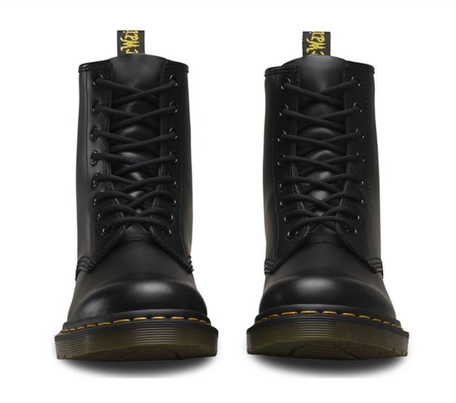 μποτάκια Dr.martens 1460 λεία μαύρα λεία