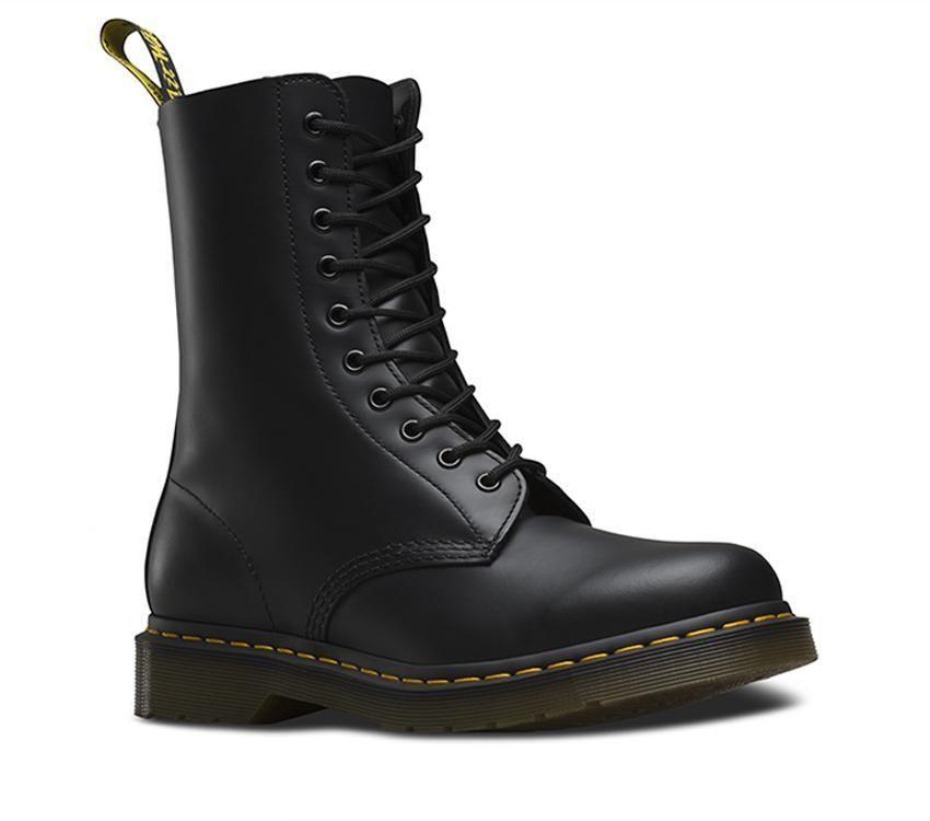 μποτάκια Dr.martens 1490 λεία μαύρα λεία