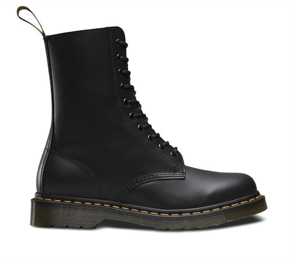 μποτάκια Dr.martens 1490 λεία μαύρα λεία