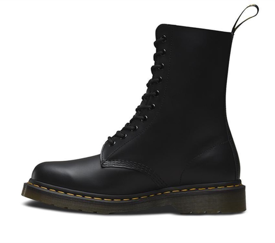 μποτάκια Dr.martens 1490 λεία μαύρα λεία