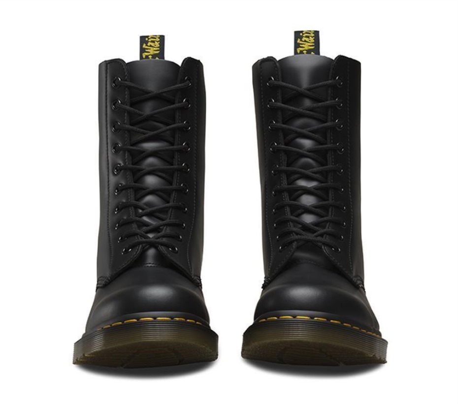 μποτάκια Dr.martens 1490 λεία μαύρα λεία