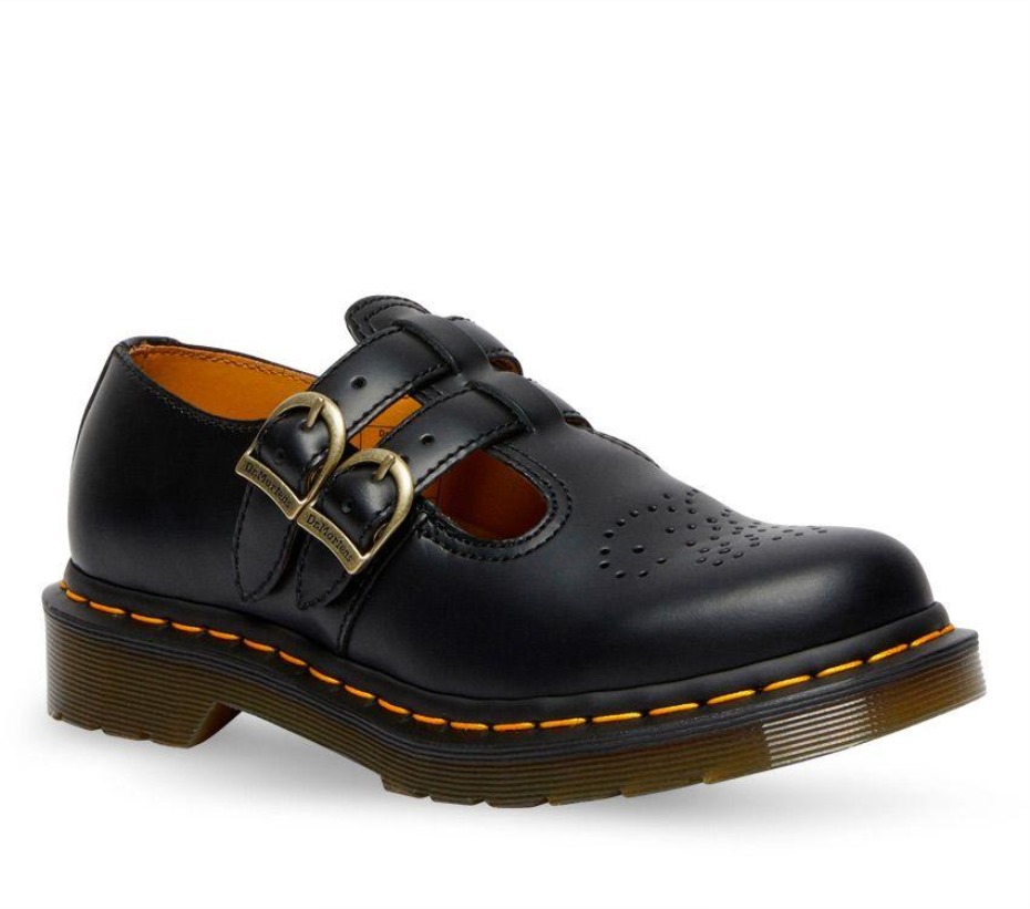 Dr Martens Greece 8065 Mary Jane Black Smooth