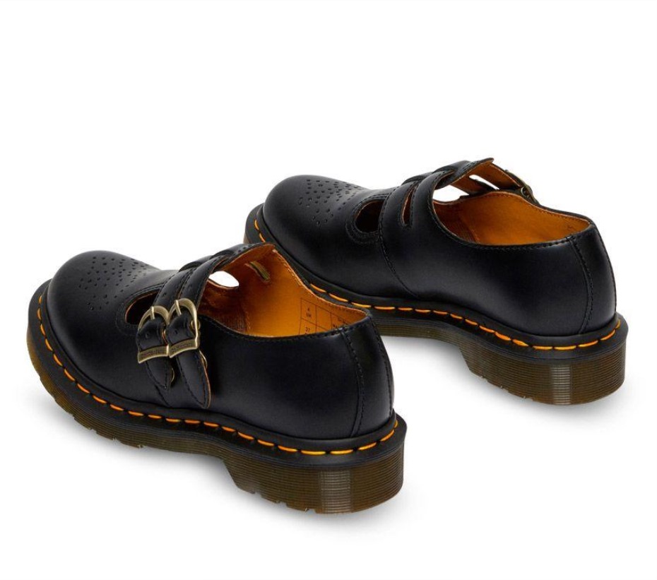 Dr Martens Greece 8065 Mary Jane Black Smooth