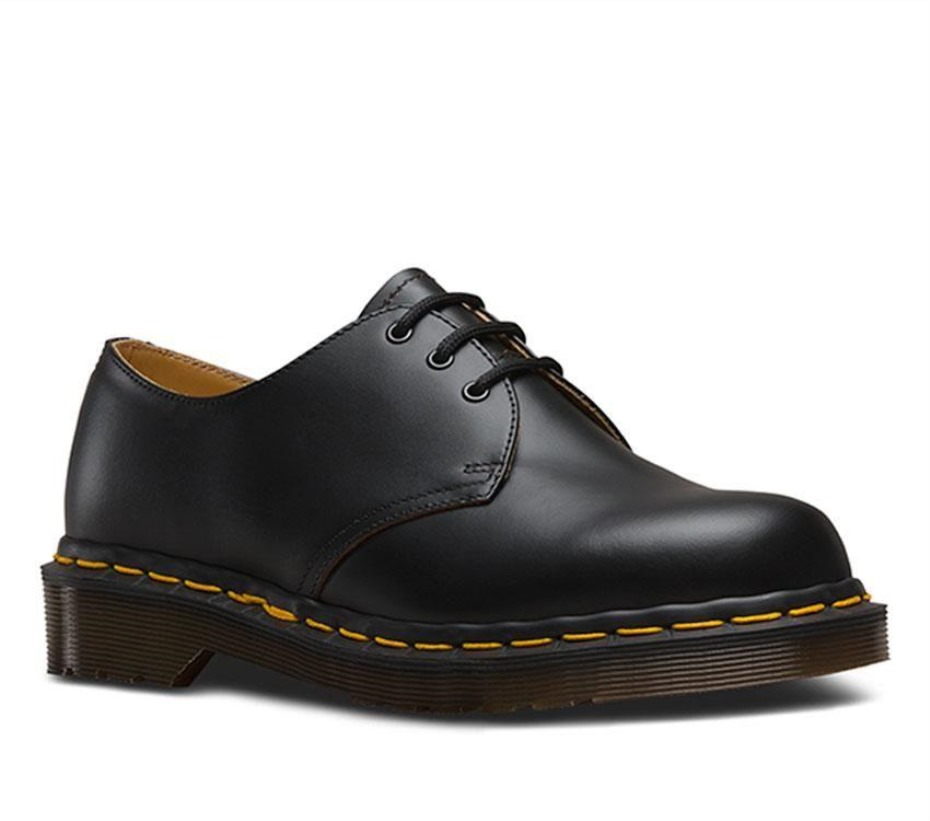 1461 Vintage Dr Martens Greece Black Quilon