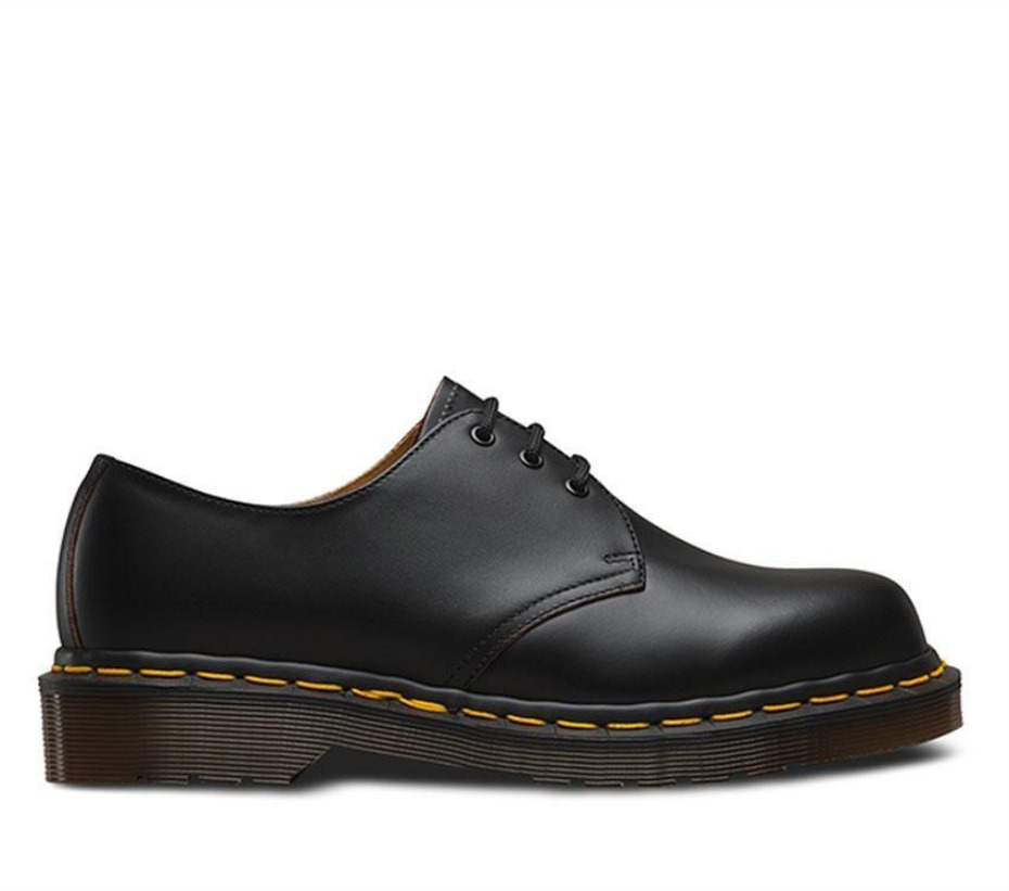 1461 Vintage Dr Martens Greece Black Quilon