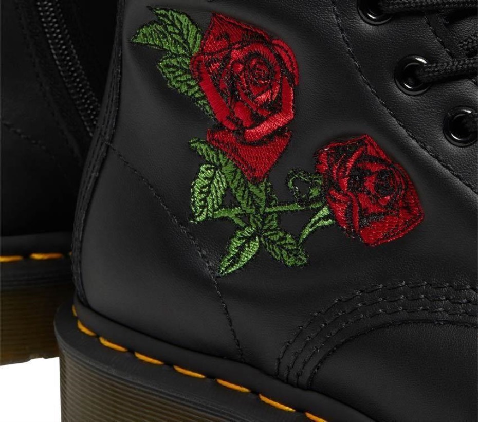 μαύρες Softy T 1914 Vonda Smooth μπότες Dr.martens