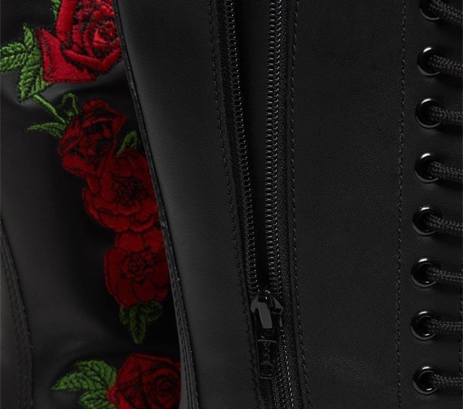 μαύρες Softy T 1914 Vonda Smooth μπότες Dr.martens