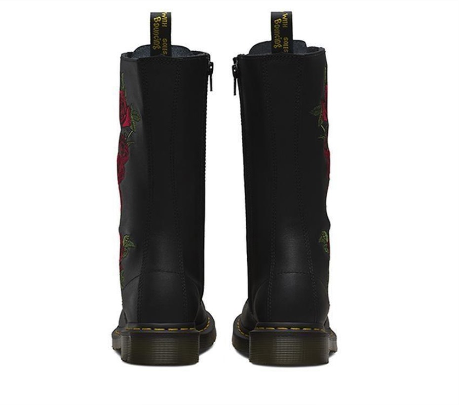 μαύρες Softy T 1914 Vonda Smooth μπότες Dr.martens