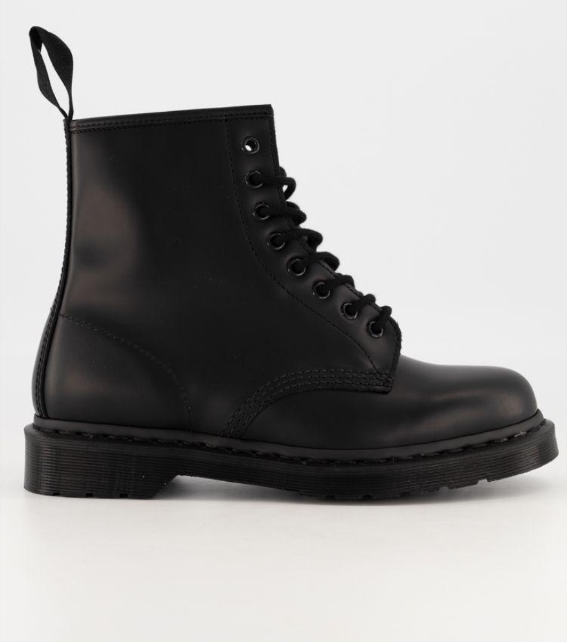 μαύρες λείες μπότες Dr.martens 1460 Mono