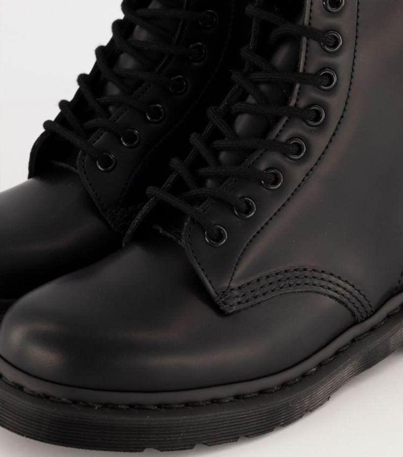 μαύρες λείες μπότες Dr.martens 1460 Mono