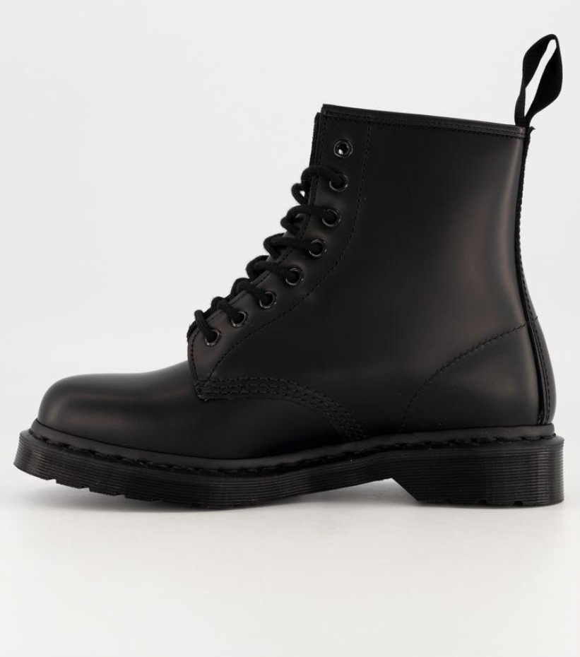 μαύρες λείες μπότες Dr.martens 1460 Mono