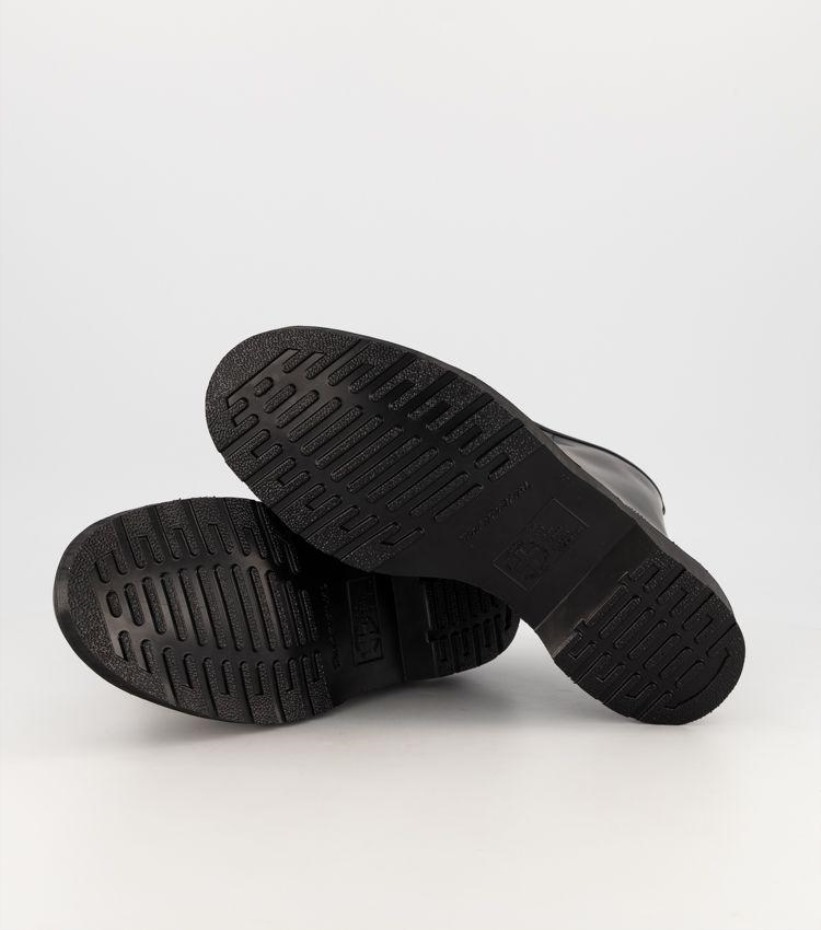 μαύρες λείες μπότες Dr.martens 1460 Mono