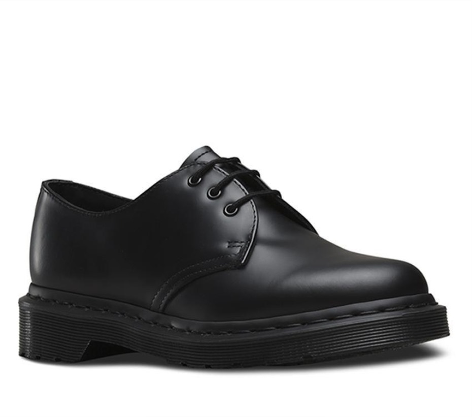 μαύρο λείο Dr Martens ελλάδα 1461 μονό