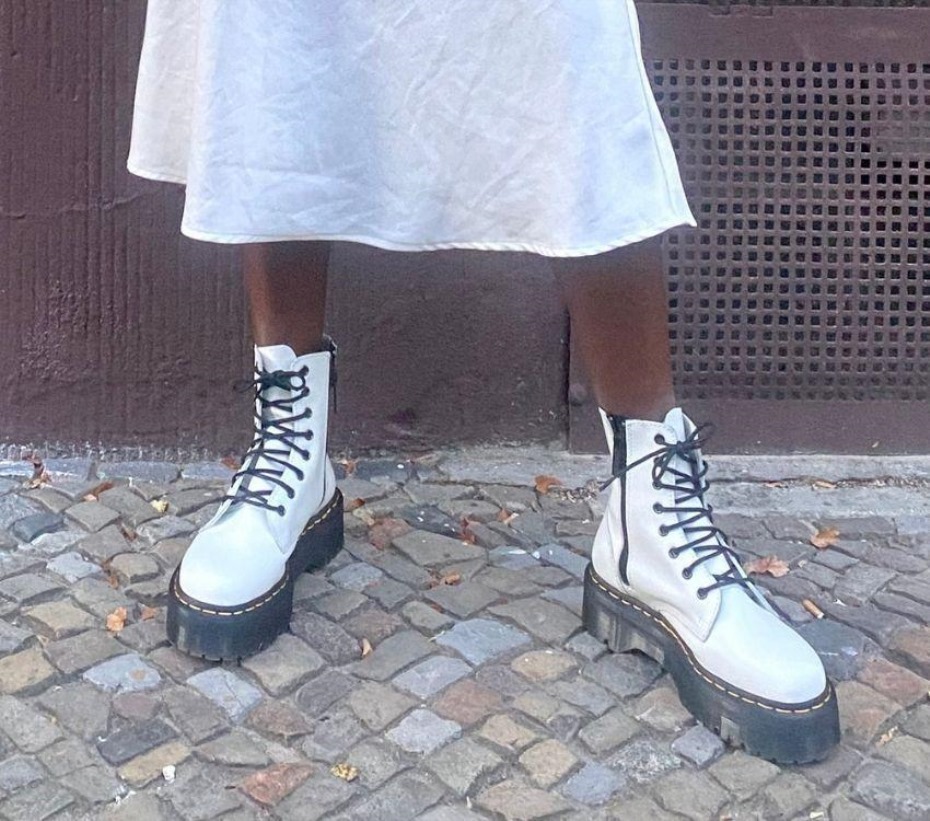 λευκό λείο Jadon Dr Martens ελλάδα