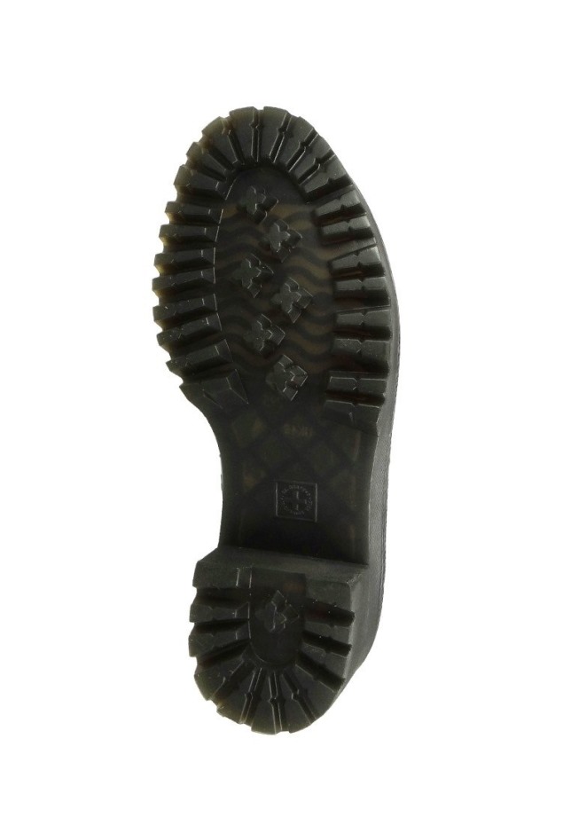 Dr Martens Greece μαύρα μποτάκια με κορδόνια Leona