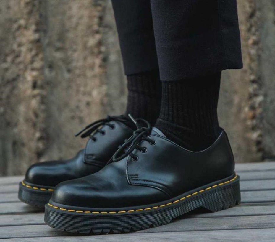 Dr Martens Greece Black Smooth 1461 Bex
