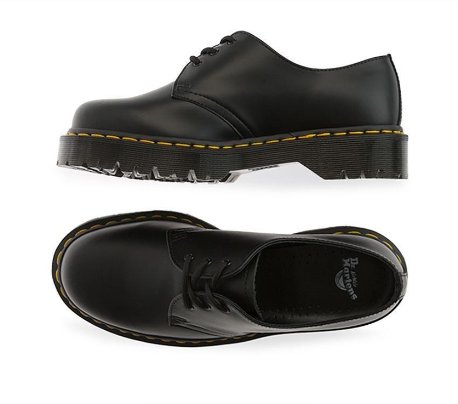 Dr Martens Greece Black Smooth 1461 Bex