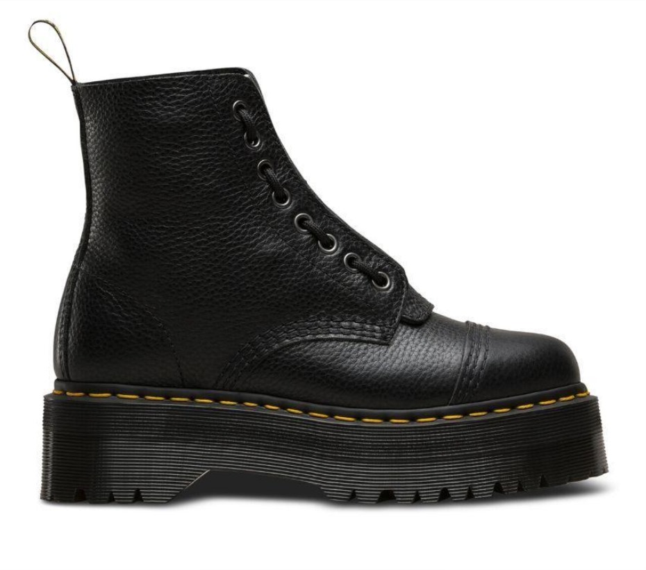 μαύρη θεία Sally Dr.martens μπότες Sinclair