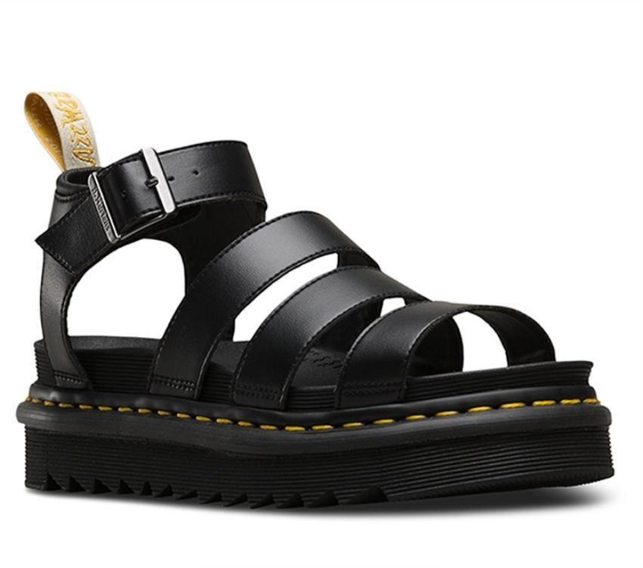 Vegan Blaire Dr Martens Greece Black Felix Rub Off