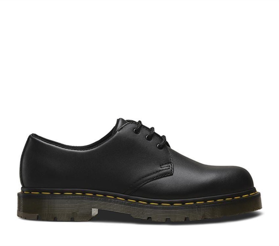 Dr Martens Greece 1461 αντιολισθητικό μαύρο βιομηχανικό Full Grain