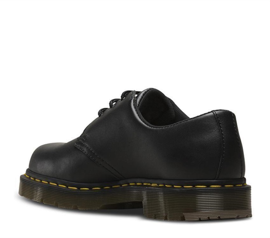 Dr Martens Greece 1461 αντιολισθητικό μαύρο βιομηχανικό Full Grain