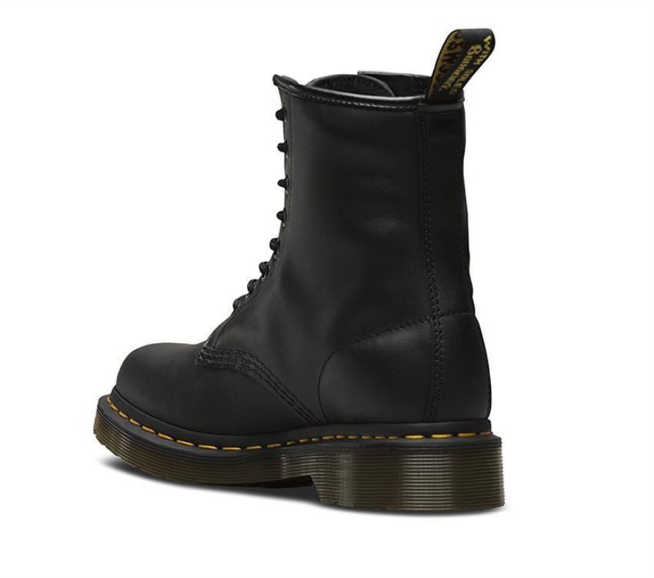 μαύρες μπότες Softy T Dr.martens 1460 Vonda 8 Eye Boot