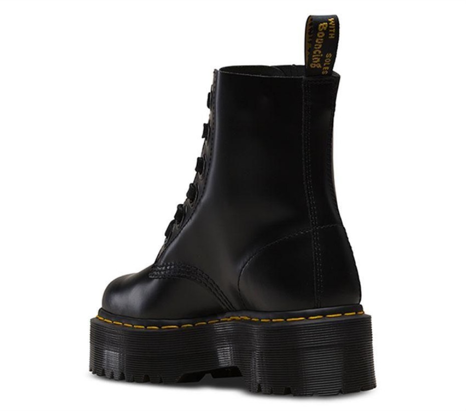 Dr Martens Greece Black Buttero Molly