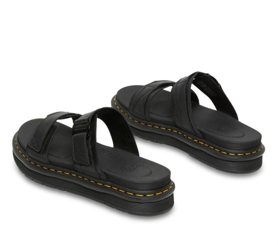 Black Hydro Dr Martens Greece Chilton Slide