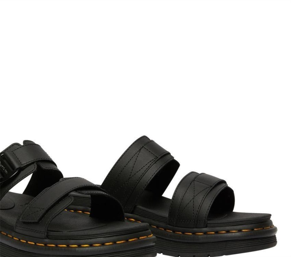 Black Hydro Dr Martens Greece Chilton Slide