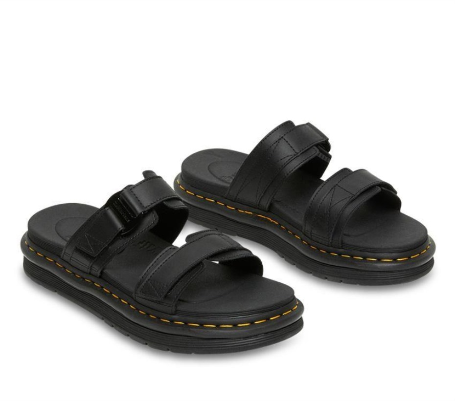 Black Hydro Dr Martens Greece Chilton Slide