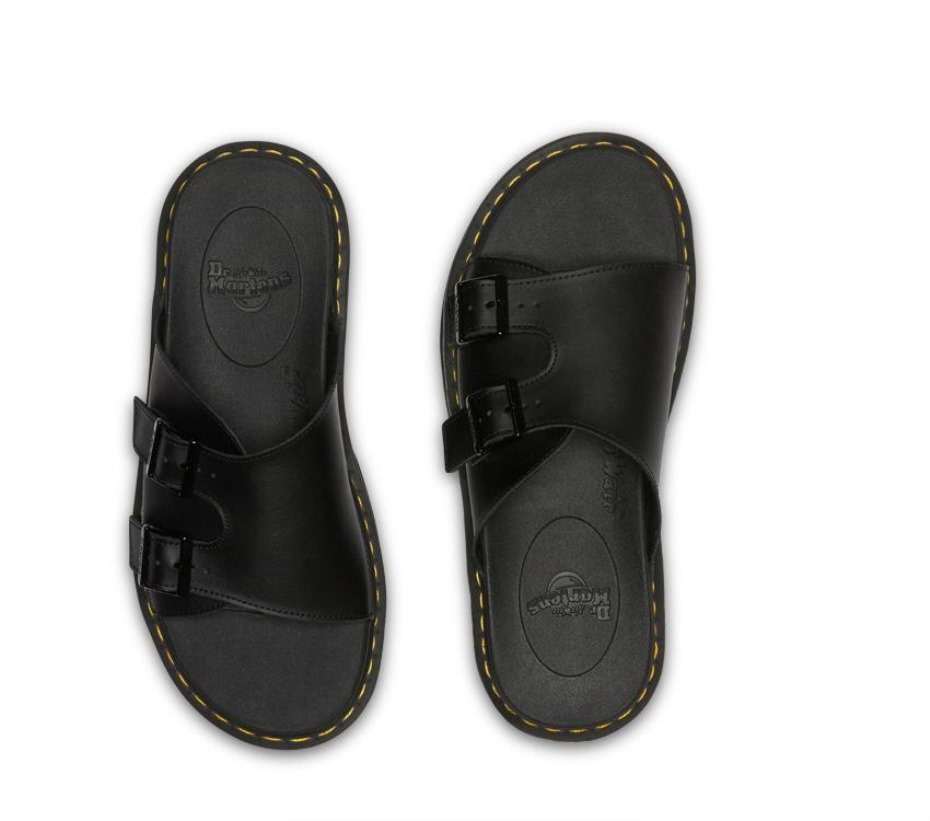 Dax Slip σε πέδιλο μαύρο Hydro Dr Martens Greece