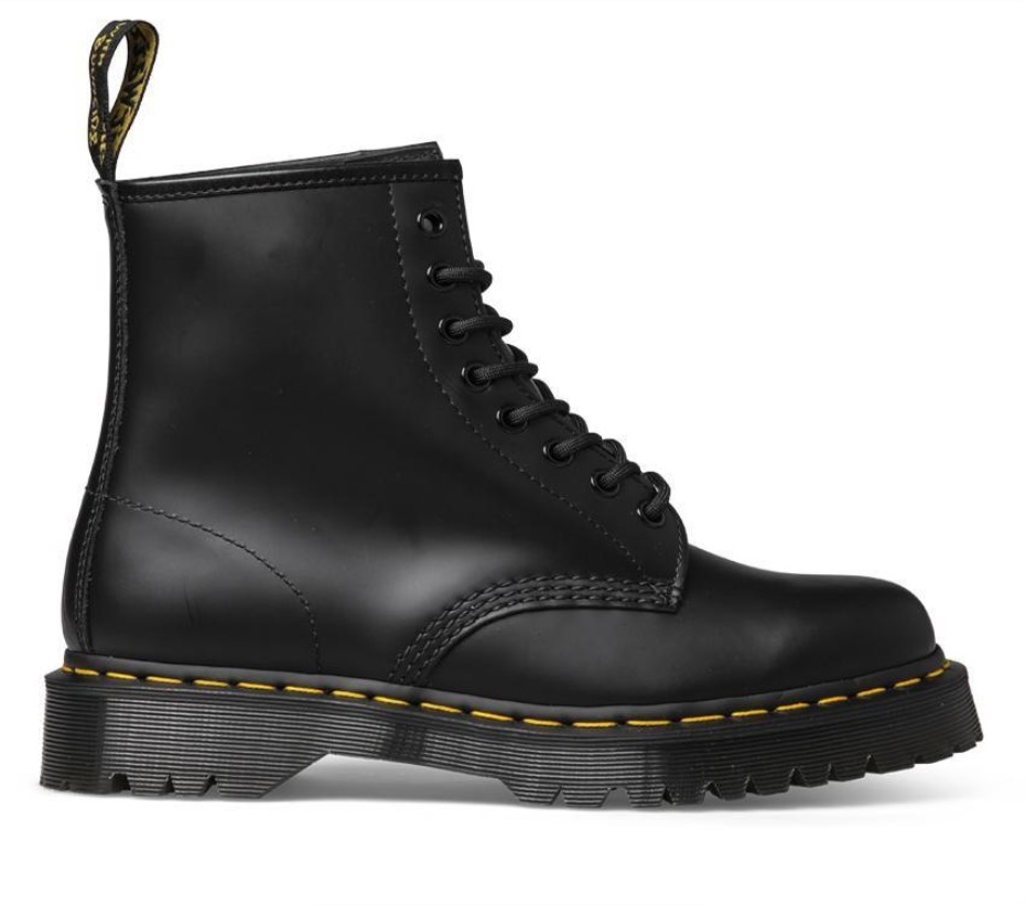 1460 Bex Smooth μπότες Dr.martens μαύρες λείες