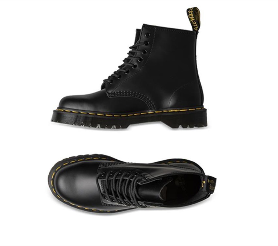 1460 Bex Smooth μπότες Dr.martens μαύρες λείες