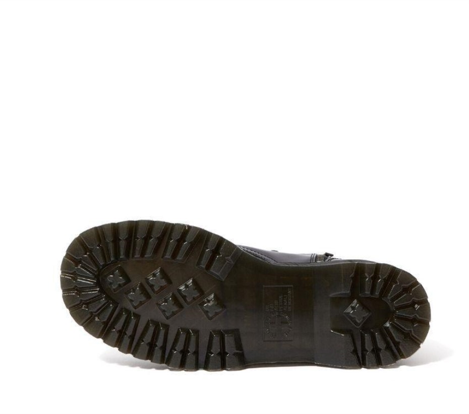 1461 Quad Polished Smooth Dr Martens Greece Black Polished Smooth