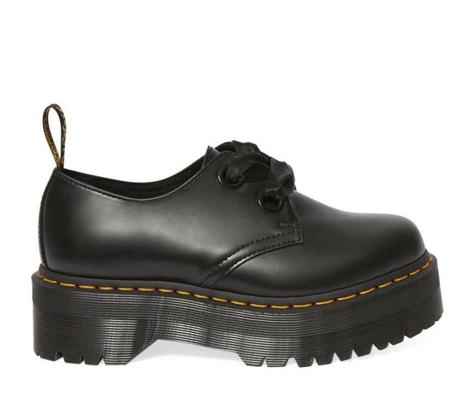 μαύρο παπούτσι Buttero Holly Platform Dr Martens Greece
