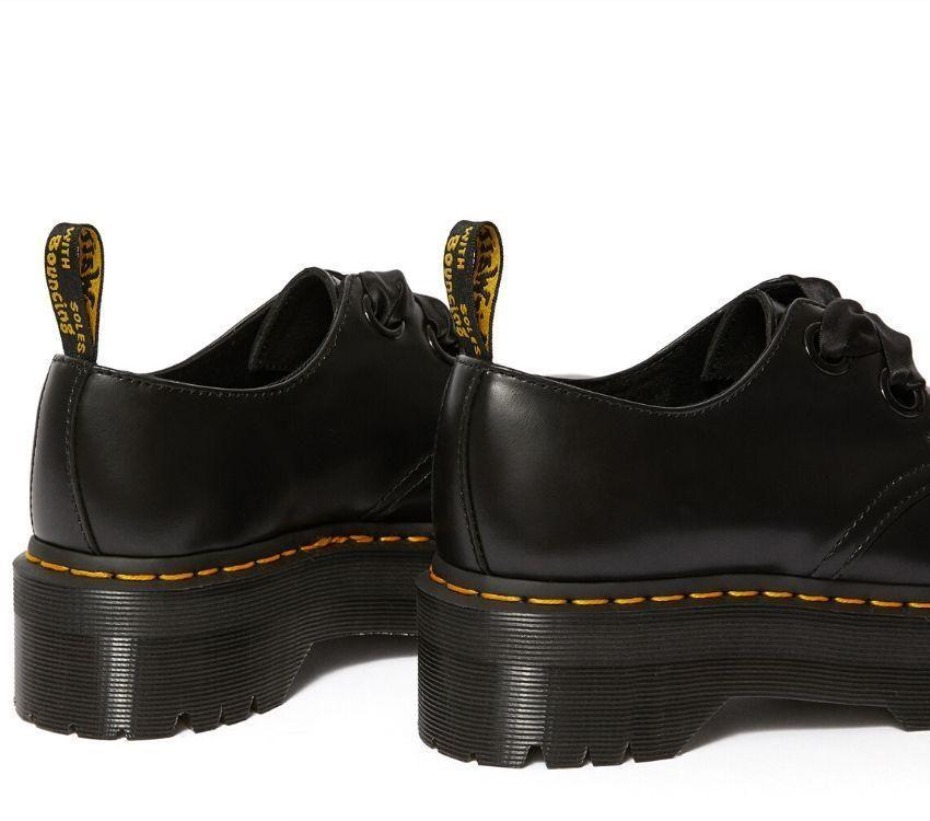 μαύρο παπούτσι Buttero Holly Platform Dr Martens Greece