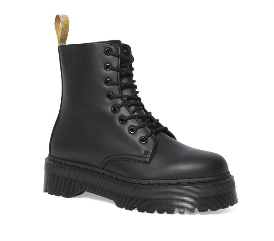 Black Felix Rub Off Jadon Ii Mono Vegan Dr Martens Greece