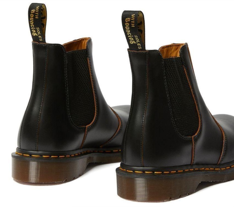 μαύρες Vintage 2976 μπότες Chelsea Dr.martens