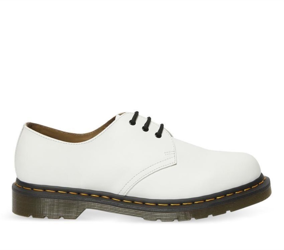 Dr Martens Greece 1461 Smooth Oxford Shoe White Smooth