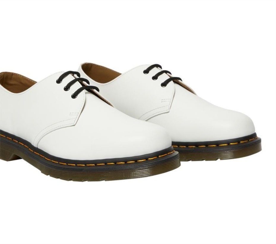 Dr Martens Greece 1461 Smooth Oxford Shoe White Smooth
