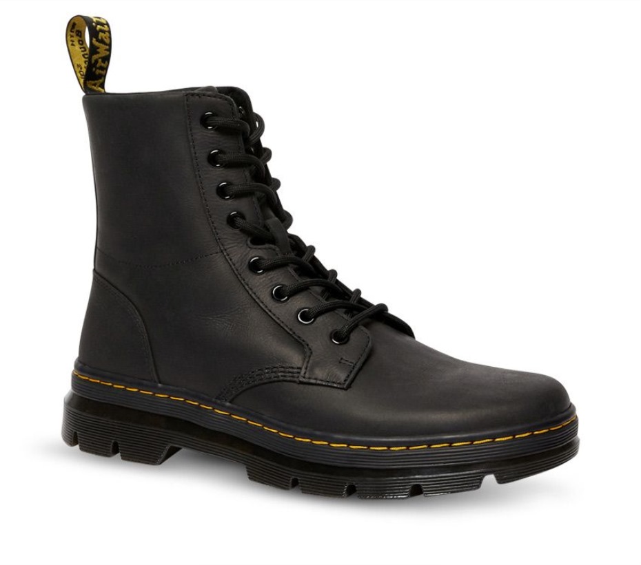 μαύρες χτένες Wyoming μαύρες μπότες Wyoming μπότες Dr.martens