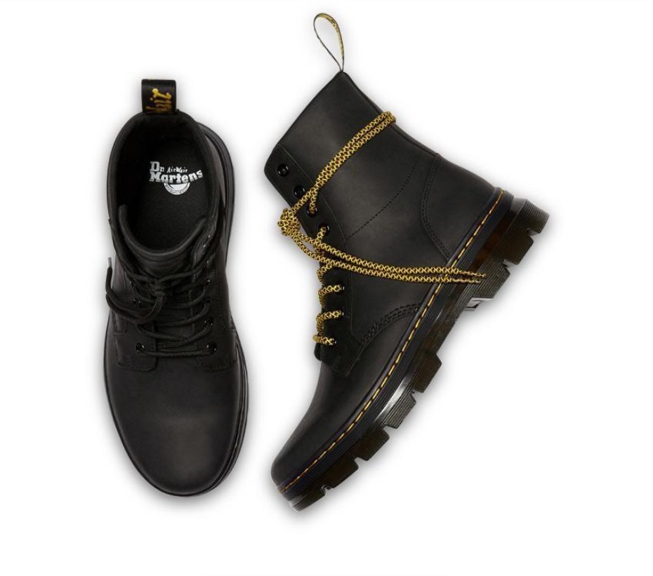 μαύρες χτένες Wyoming μαύρες μπότες Wyoming μπότες Dr.martens
