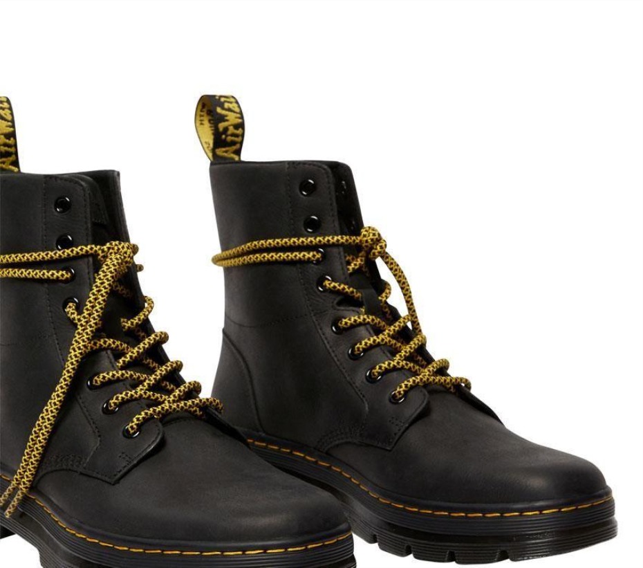 μαύρες χτένες Wyoming μαύρες μπότες Wyoming μπότες Dr.martens
